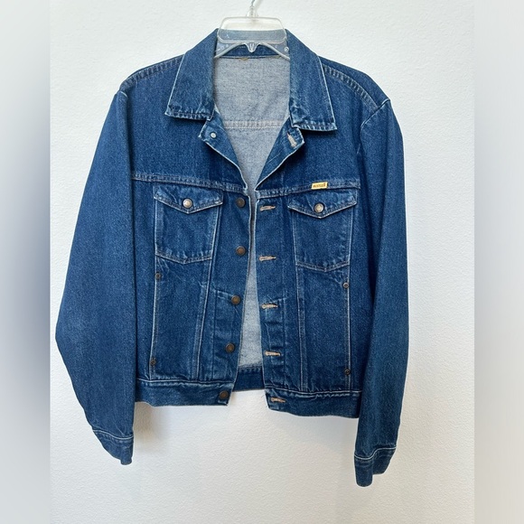 Rustler Other - Vintage Rustler Men’s Denim Trucker Jacket